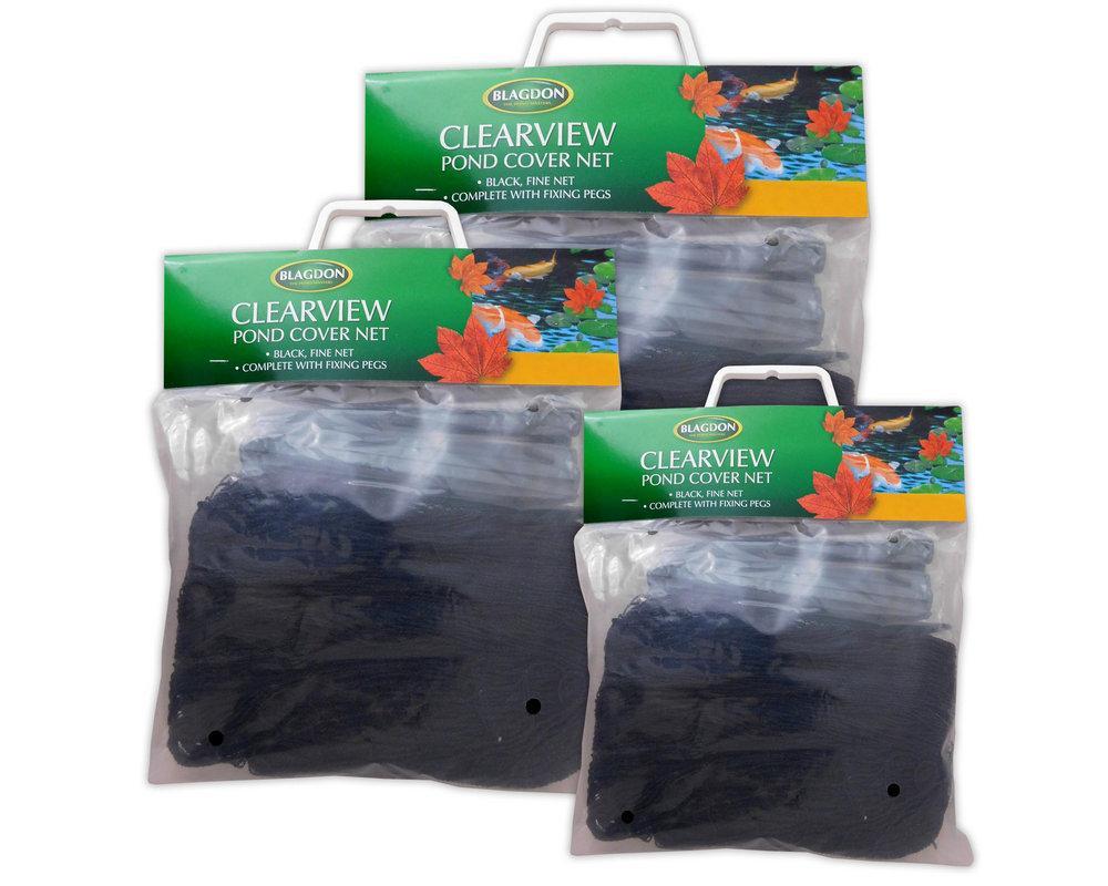 Blagdon Fine Black Cover Net in carry bag 10 x 6m
